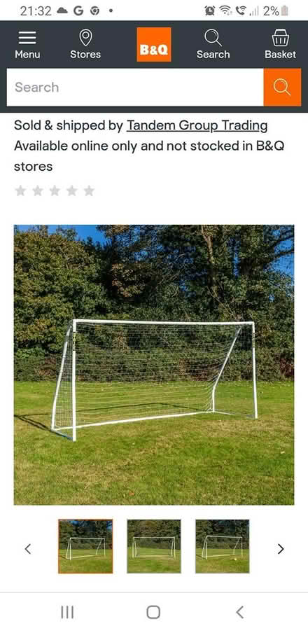 Photo of free Football net and post (Derby littleover) #1