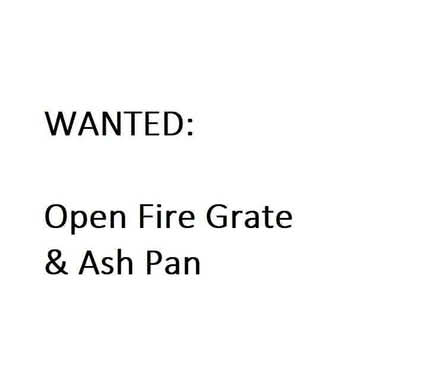 Photo of open fire grate & ash pan (IP3) #1