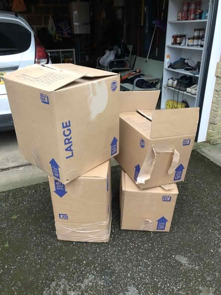 Photo of free 4 Boxes for moving (Sandal WF2) #1