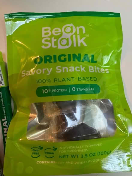 Photo of free Soy based vegan snacks (Bellevue) #3