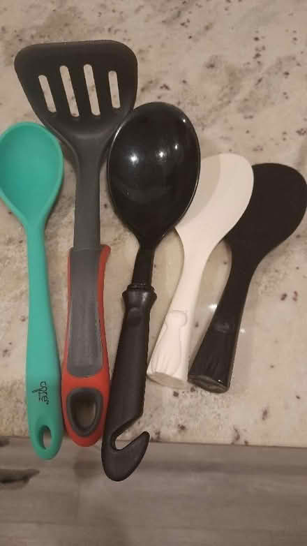 Photo of free Serving spoons, utensils (Maybury Hill GU22) #1