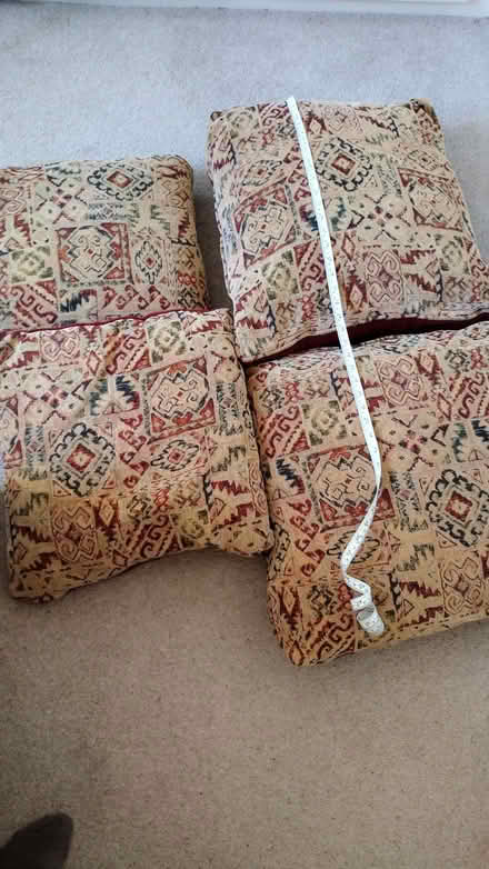 Photo of free 4 large cushions (Storth LA7) #1