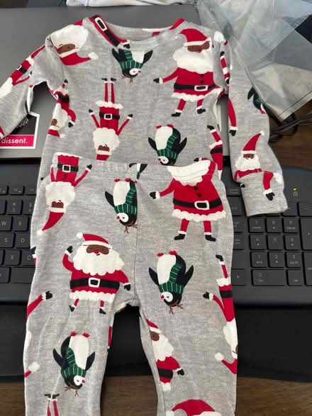 Photo of free Santa Pajamas - size 12 mos (Casselberry) #1