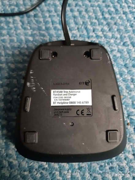 Photo of free BT Big Button Cordless Add on Phone (Bournemouth BH1) #2