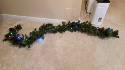 Photo of free Lighted Christmas garland (N.E. Oakland County) #4