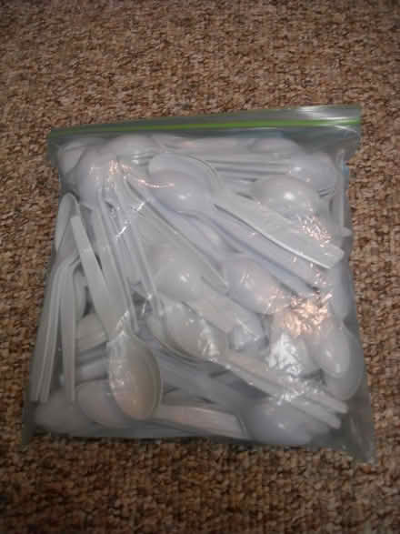 Photo of free mixed plastic cutlery (West Methuen, MA) #2