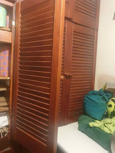 Photo of free Slatted wooden cupboard doors (Florence Park OX4) #3