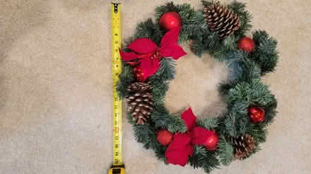 Photo of free Artificial pine Christmas wreath (N.E. Oakland County) #1