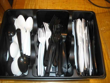 Photo of free mixed plastic cutlery (West Methuen, MA) #1