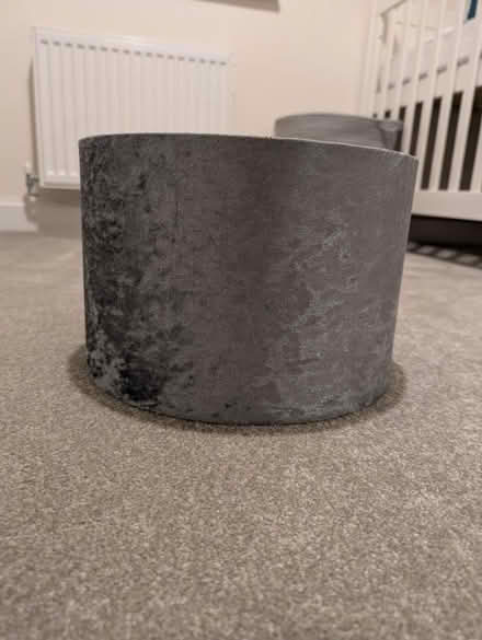 Photo of free Grey velvet light shade (Durham DH1) #3