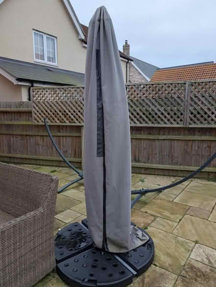 Photo of free Cream Parasol for Patio (Boxted CO4) #1