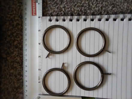 Photo of free Curtain rings (WA13. Lymm area) #1