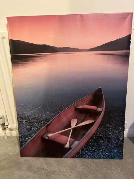 Photo of free Large Canoe print (Prestwood) #1