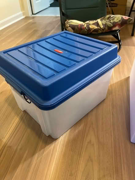 Photo of free Plastic storage containers (Newton) #1