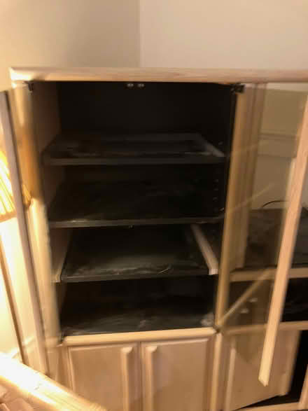 Photo of free Entertainment cabinet (First Hill, Seattle) #2