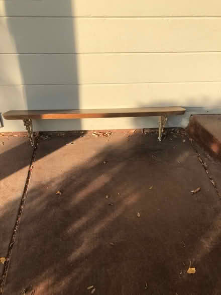 Photo of free Wooden Shelf (Central Davis) #1