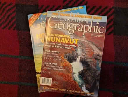 Photo of free Canadian Geographic Magazines (Yonge and Lawrence) #1