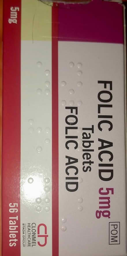 Photo of free Folic Acid (Dublin 1) #1