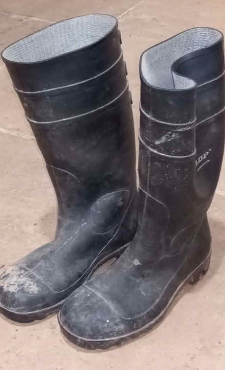 Photo of free Dunlop Safety Wellies, Size 6 (Govilon NP7) #1