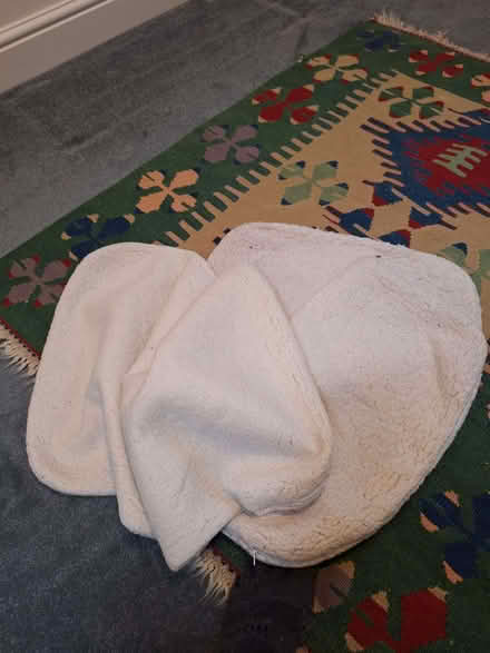 Photo of free 2 x fleece pillow covers . (Spondon DE21) #1