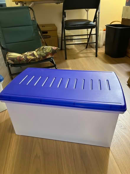 Photo of free Plastic storage containers (Newton) #2