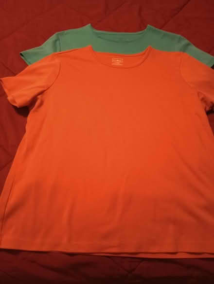 Photo of free 2 Short sleeve women's tees, large (Corona, Main & Parkridge) #1