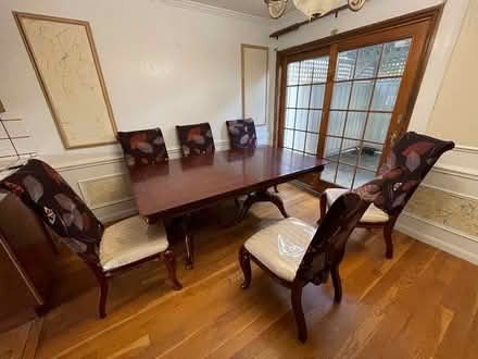 Photo of free Dining table with chairs (South San Francisco) #1