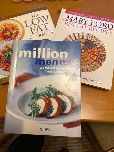 Photo of free 3 cook books (Sale M33) #1