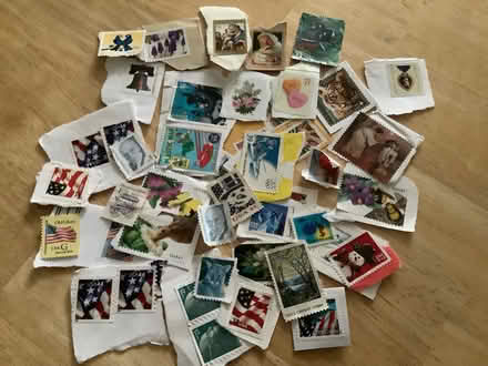 Photo of free old postage stamps (North Walnut Creek) #1