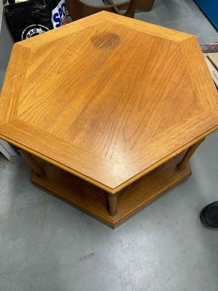 Photo of free Hexagonal Solid Pine Coffee Table (Carlisle CA3) #1