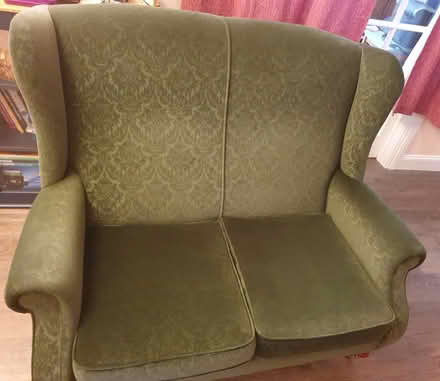 Photo of free Parker Knowle Two Seater Sofa Green (Keynsham) #3