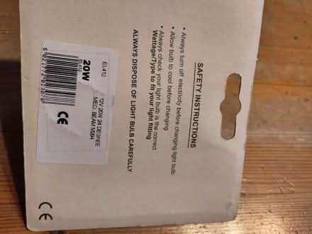 Photo of free Sparkpak bulb in packaging, new (Henleaze Ward BS9) #2