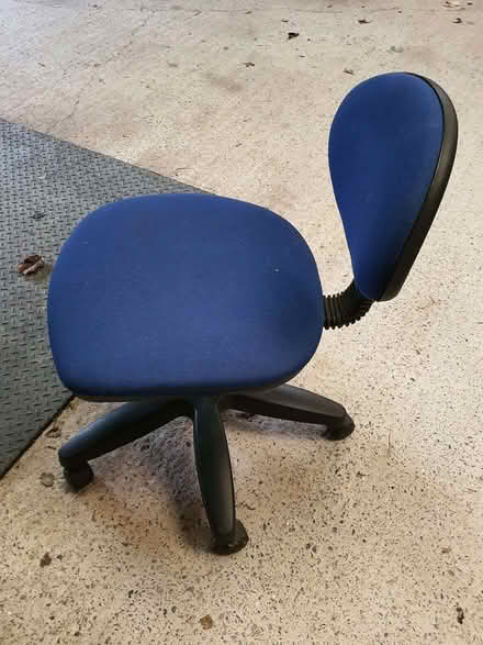 Photo of free Blue office desk chair (Street on the Fosse BA4) #2