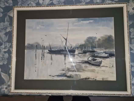 Photo of free Framed picture 25" x 19" (Oaklands nr Welwyn AL6) #1