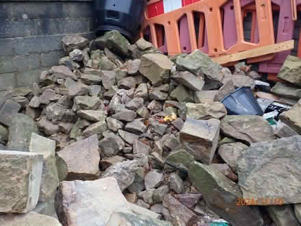 Photo of free Lots of pieces of sandstone (Fairfield LA1) #1