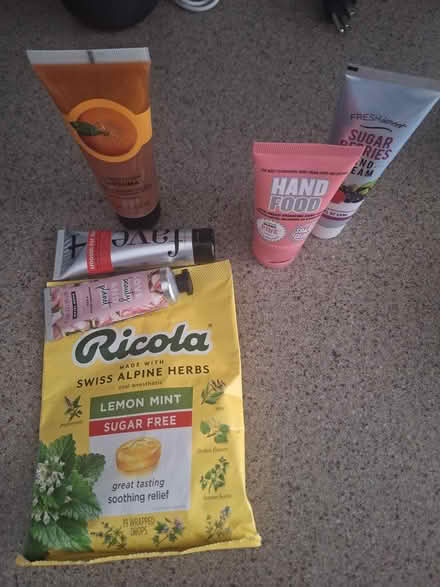 Photo of free Cough drops and lotions (Holly Springs, on Fuquay side) #1