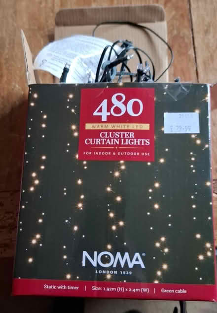 Photo of free Curtain style Christmas lights (Malvern WR14) #1