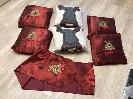 Photo of free Cushions, Christmas theme (Ashington NE63) #1