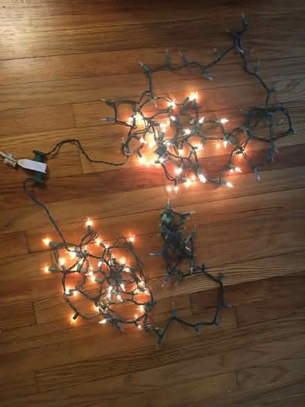 Photo of free White string lights. Need TLC (Hastings-on-Hudson) #1