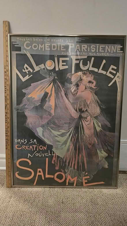 Photo of free Vintage style poster in frame (Baseline & Greenbank) #1