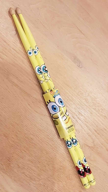 Photo of free SpongeBob drumsticks (Trumpington Ward CB2) #1