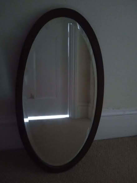 Photo of free Sturdy wooden mirror (Stroud GL5) #1