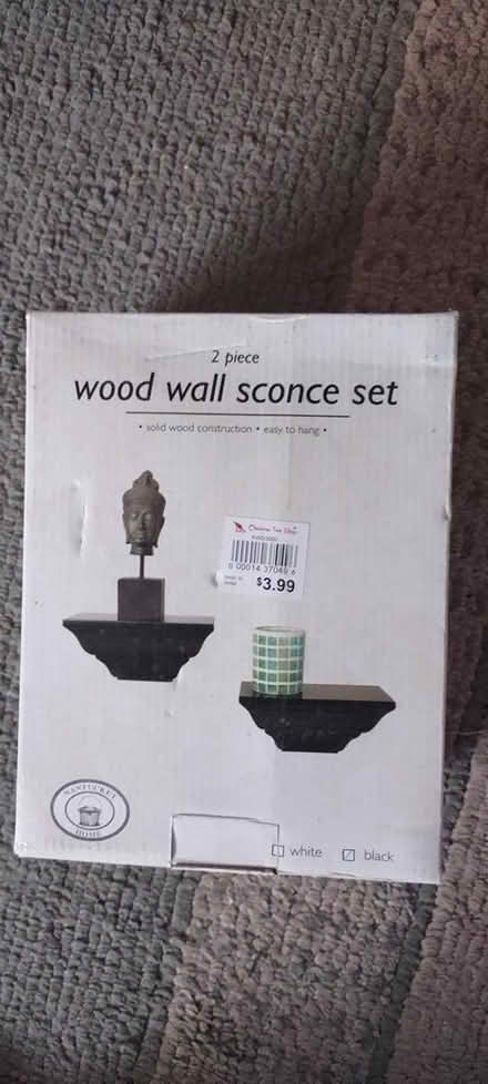 Photo of free Wood wall scones (Everett) #1