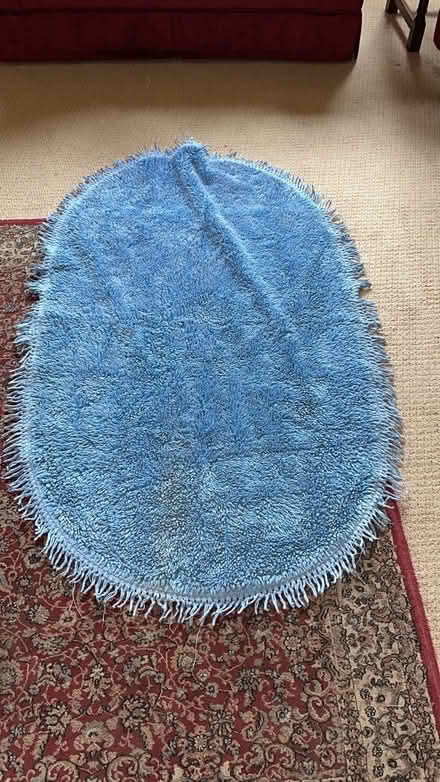 Photo of free Oval rug/ large bath mat (Kenilworth CV8) #1