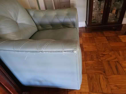 Photo of free Leather armchair (Near 22nd Ave N and 4th Street) #3