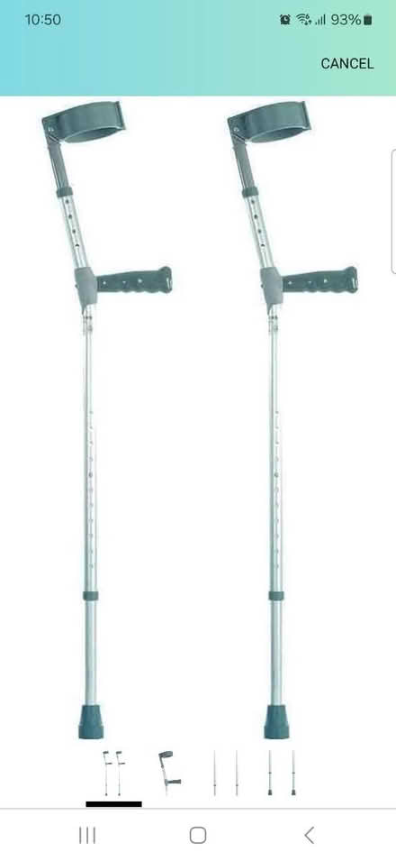 Photo of Set of crutches (HP1) #1