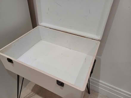 Photo of free Cream mini storage unit on legs (Ware SG12) #2