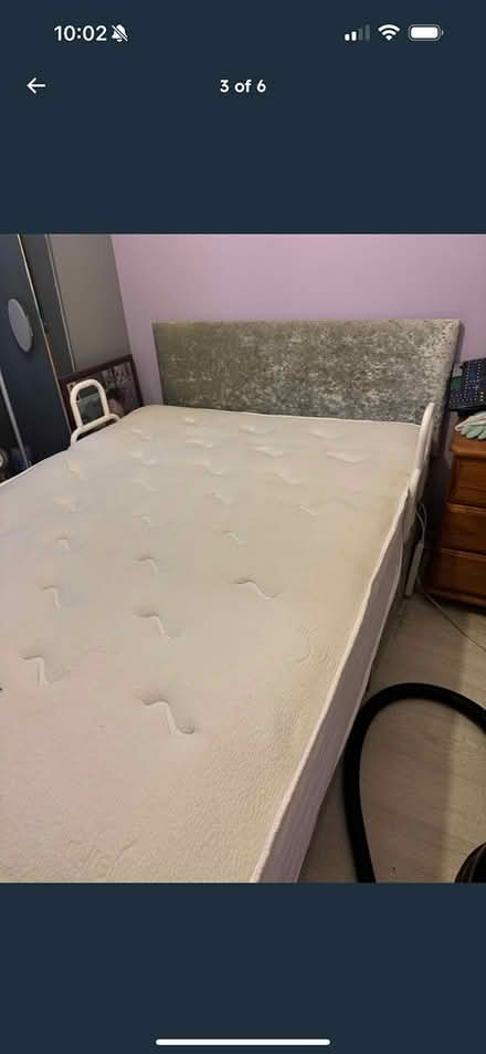 Photo of free Double divan bed with Mattress (Nottingham) #1