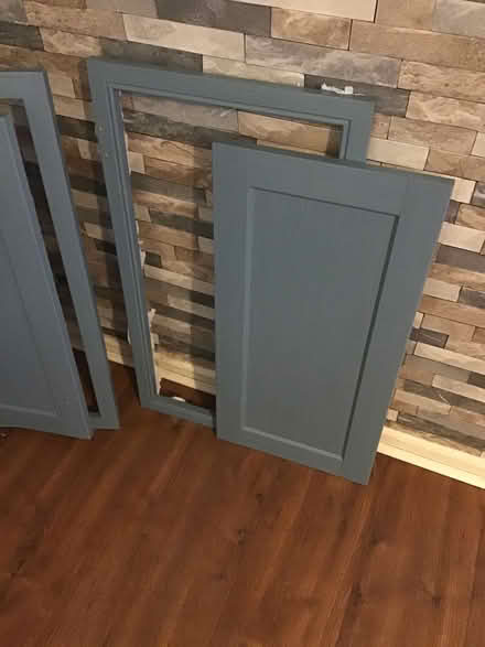 Photo of free Brand new teal cupboard doors (Bedfont) #3