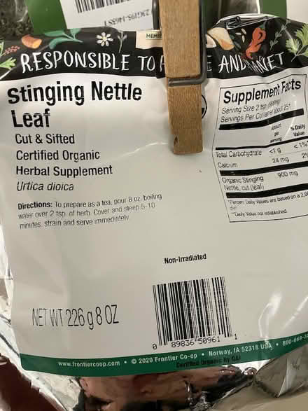 Photo of free Bags of Organic Nettle leaf (North Boulder) #3